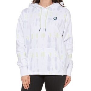 Peloton Women’s Chic Tie-Dye Pullover Hoodie White Tie Dyed